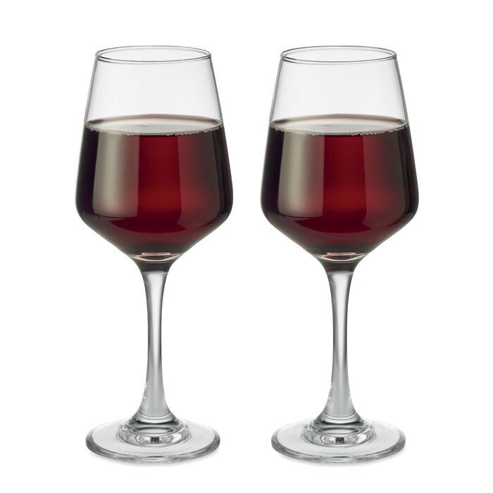 GiftRetail MO6643 - CHEERS Set of 2 wine glasses