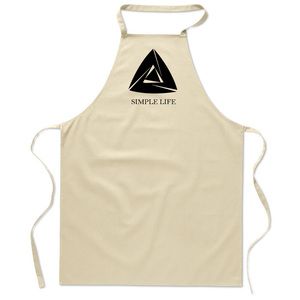 GiftRetail MO7251 - Cotton apron Beige