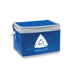 GiftRetail MO7883 - PROMOCOOL Nonwoven 6 can cooler bag Blue