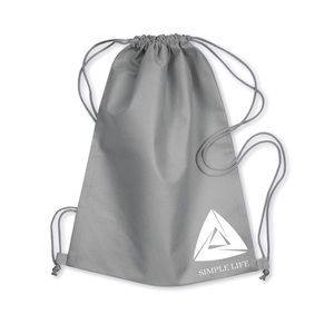 GiftRetail MO8031 - DAFFY 80gr/m² nonwoven drawstring Grey