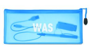 GiftRetail MO8993 - GRAN PVC pencil case Blue