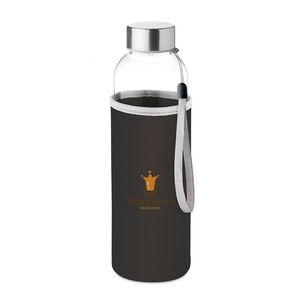 GiftRetail MO9358 - 500 ml glass bottle Black