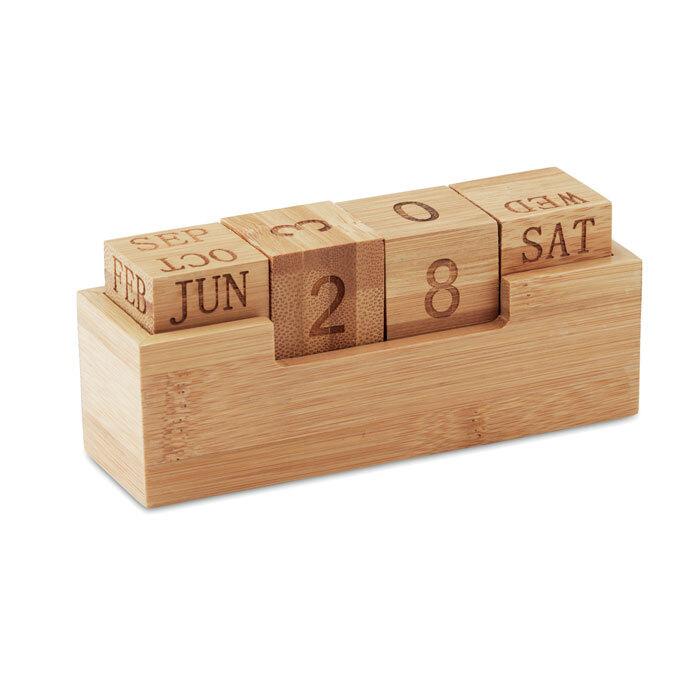 GiftRetail MO9404 - Bamboo calendar