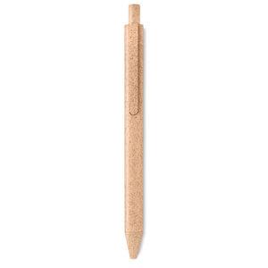 GiftRetail MO9614 - PECAS Wheat Straw/ABS push type pen