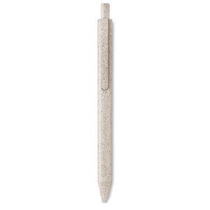 GiftRetail MO9614 - PECAS Wheat Straw/ABS push type pen