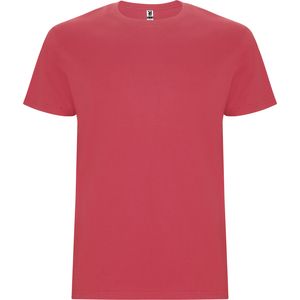Roly CA6681 - STAFFORD Tubular short-sleeve t-shirt CHRYSANTHEMUM RED