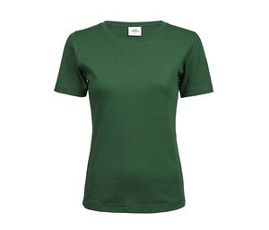 Tee Jays TJ580 - Womens interlock tee Forest Green