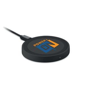 GiftRetail MO6392 - WIRELESS PLATO + Small wireless charger Black