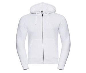 Russell JZ266 - Zip Hooded Sweat-Shirt White