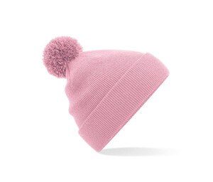 Beechfield BF426 - Pompom hat Dusky Pink