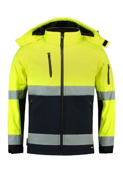 Tricorp T52C - Bi-color EN ISO 20471 Softshell unisex softshell jacket