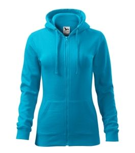 Malfini 411C - Trendy Zipper Sweatshirt Ladies