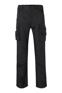 Velilla 103011 - CANVAS TROUSERS Black