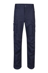 Velilla 103011 - CANVAS TROUSERS Navy Blue