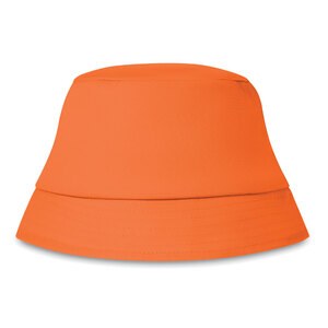 GiftRetail KC1350 - BILGOLA Cotton sun hat 160 gr/m² Orange