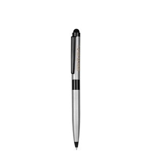 EgotierPro 38513 - Black Metal Ballpoint Pen with Pointer FRAC