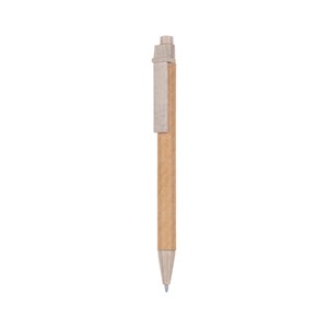 EgotierPro 50017 - Eco-Friendly Pen with Wheat Fiber Parts LUND Natural