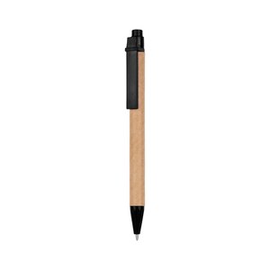 EgotierPro 50017 - Eco-Friendly Pen with Wheat Fiber Parts LUND Black