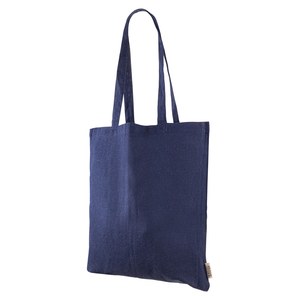 EgotierPro 50648 - 100% Recycled Cotton Long Handle Bag TELL