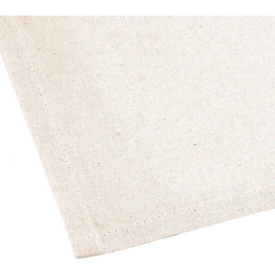 EgotierPro 52053 - Fairtrade Natural Cotton Tablecloth 140g/m² CAVE