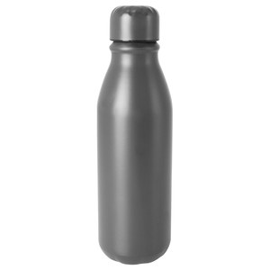 EgotierPro 53515 - 550ml Recycled Aluminum Bottle - Food-Safe TAMBO Grey