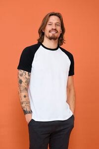 SOLS 11190 - Funky Mens Two Colour Raglan Sleeve T Shirt