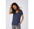 B&C BC058 - Women's tri-blend v-neck t-shirt