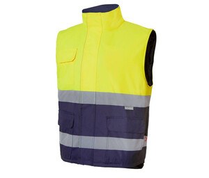 VELILLA V35902 - BICOLOR HIGH VISIBILITY  BODYWARMER 