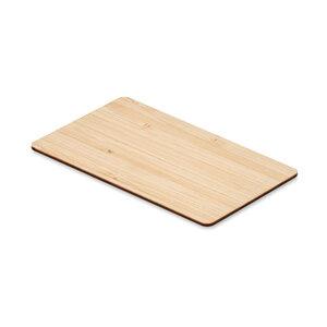 GiftRetail MO6200 - CUSTOS + RFID card in bamboo material