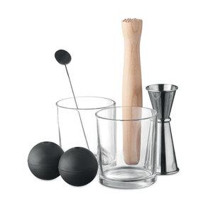 GiftRetail MO6620 - NIGHT Set of 7 pieces cocktail set