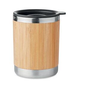 GiftRetail MO9937 - LOKKA Tumbler in bamboo cover 250ml